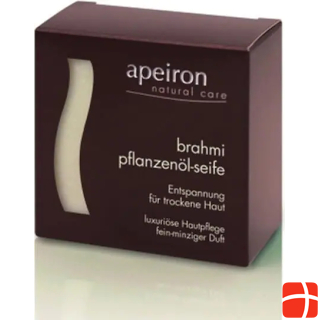 Мыло с растительным маслом Apeiron Brahmi - релаксация для сухой кожи