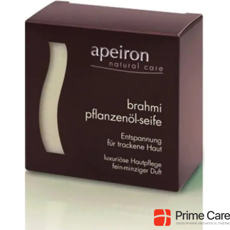 Apeiron Pflanzenölseife Brahmi - Entspannung für trockene Haut