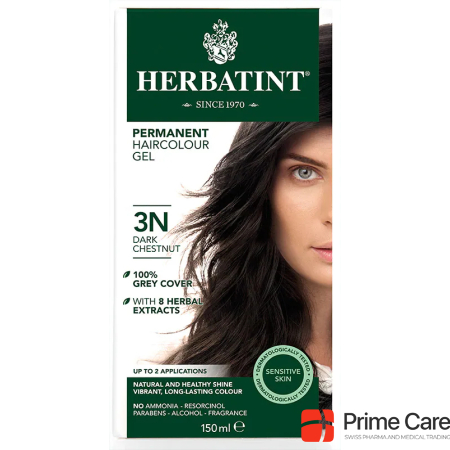 Herbatint Hair Color Dark Auburn 3N