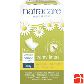 Natracare Panty liners 'long' organic cotton