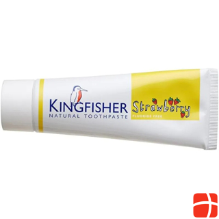 Kingfisher Toothpaste strawberry for children without fluorine