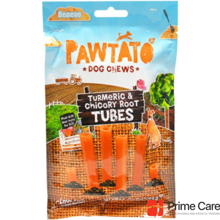 Benevo Pawtato Turmeric & Chicory Root Tubes