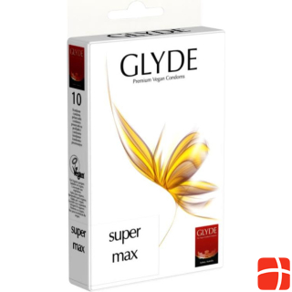 Glyde SUPERMAX Premium Vegan Condom