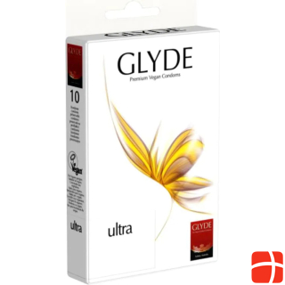 Веганский презерватив Glyde ULTRA премиум-класса