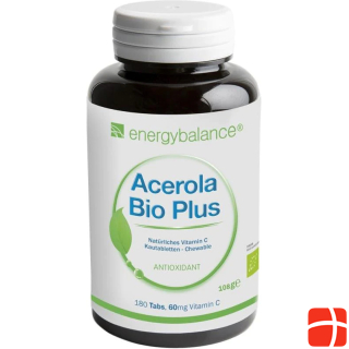 Energybalance Acerola Bio Plus natural vitamin C 60mg
