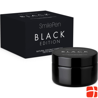 SmilePen Tooth Powder Black Edition Coconut Charcoal