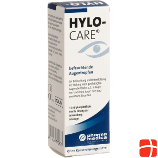HYLO HyloCare глазные капли