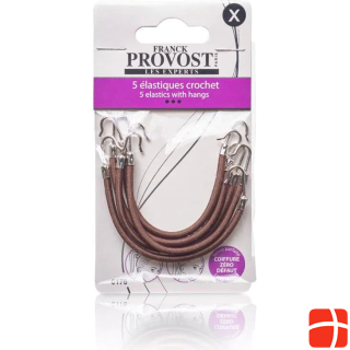 Provost Hair tie with hook brown