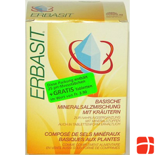 Biosana Erbasit alkaline mineral mixture with herbs powder