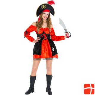 Dressforfun Women costume pirate Mia bootstraps