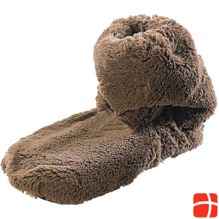 Infactory Warmable fleece boots with linseed filling