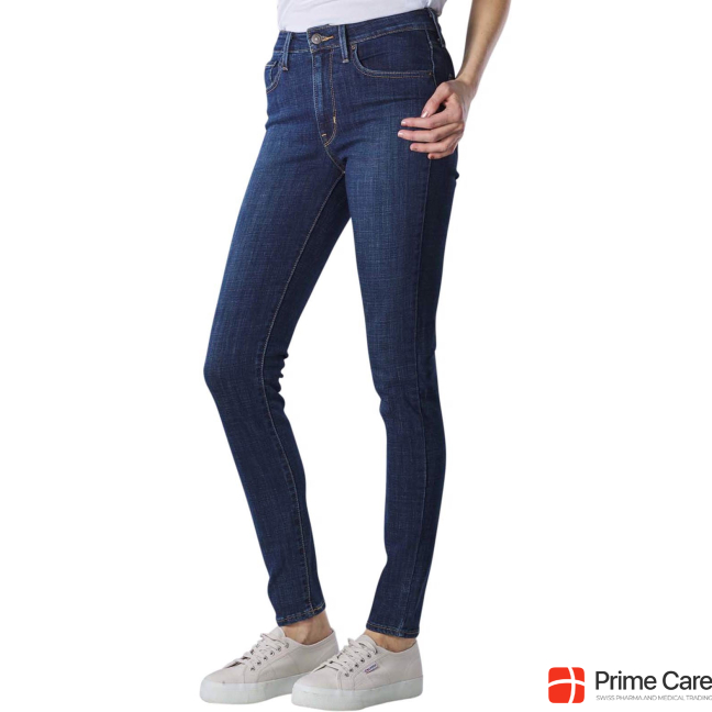 Levis 721 Jeans High Rise Skinny blue story