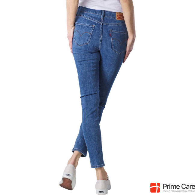 Levis 721 Jeans High Rise Skinny lapis air