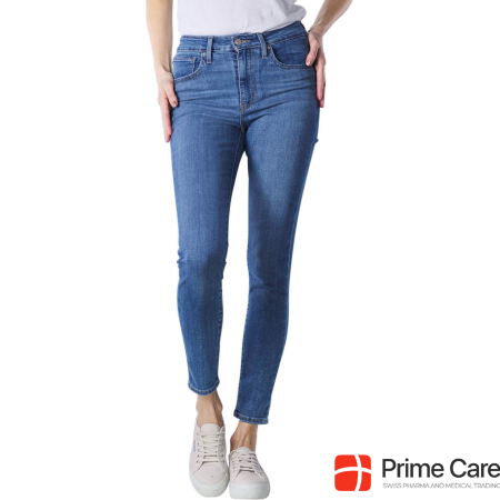 Levis 721 Jeans High Rise Skinny lapis air