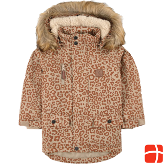 Kuling Val Thorens Winter Parka Brown Leopard