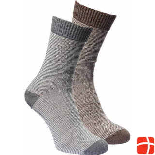 Fellhof Alpaca socks linea 2 pack multicolor