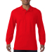 Gildan Pique Polo Shirt Long Sleeve