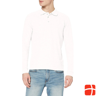 Stedman Long sleeve cotton polo shirt