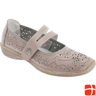 Boulevard Summer Leather Shoes With Hole Pattern