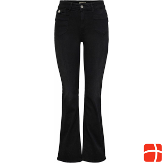 Only ONLEbba High Waist Button Flared Jeans