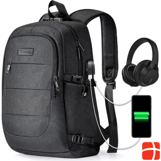 Tzowla 15.6 inch Laptop Backpack (Black)