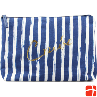 Cimi Studio - Cruise Cosmetic Bag - Blue and White