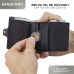 Baseman Credit card case with coin pocket, carbon