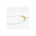 Alunir Anklet Fiore 925 Sterling Silver Gold Plated