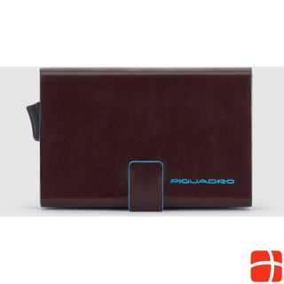 Piquadro Blue Square - Double Credit Card Holder