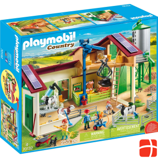 Playmobil Большая ферма с бункером