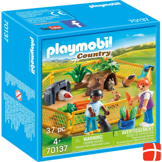 Playmobil Children with small animals