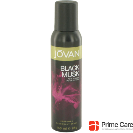 Jovan Black Musk by Jovan Deodorant Spray 150 ml