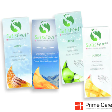 Satisfeet Excotic Mango, Hot, Apple and Honey 30 ml Christmas Edition Set of 4