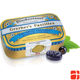 Grethers Blackcurrant pastilles