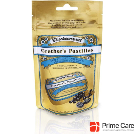 Grethers Blackcurrant Pastilles