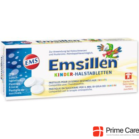 Emser Emsillen children's throat tablets vanilla pcs.
