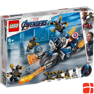 LEGO Captain America: Outrider-Attacke