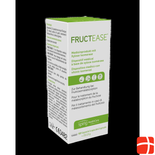 Fructease Fructease enzyme preparation for fructose intolerance - 60 capsules