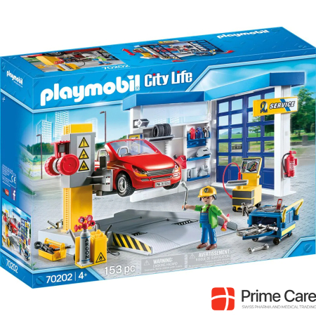 Playmobil Car repair shop