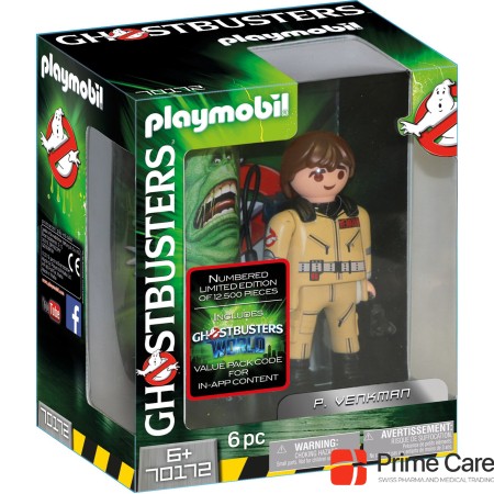 Коллекционная фигурка Playmobil Ghostbusters П. Венкман