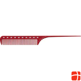 Haaro Y.S. Handle comb No. 101 red