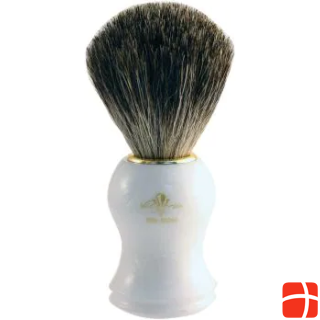 P & P Accessoires Shaving brush pure badger white synthetic material