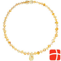 Amberos Natural amber necklace with pendant Baroque