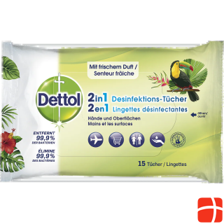 Dettol 2in1 Disinfection wipes