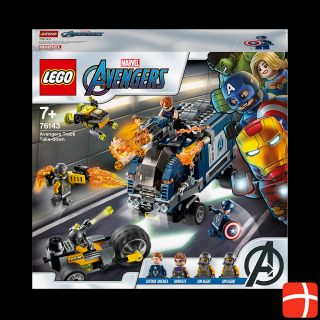 LEGO Avengers truck arrest