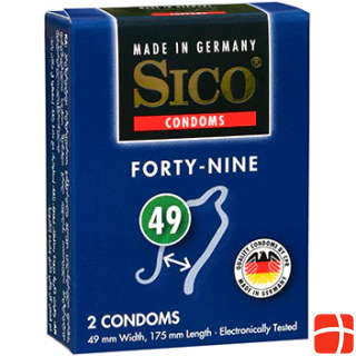 Sico Condom Sico 49, 2pcs