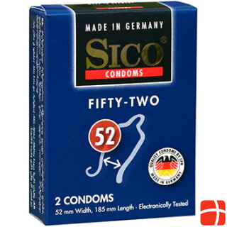 Sico Condom Sico 52, 2pcs