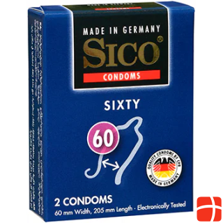 Sico Condom Sico 60, 2pcs