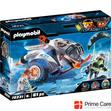Снежный планер Playmobil Spy Team