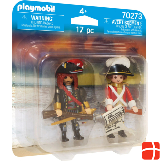 Playmobil Piratenkapitän und Rotrock